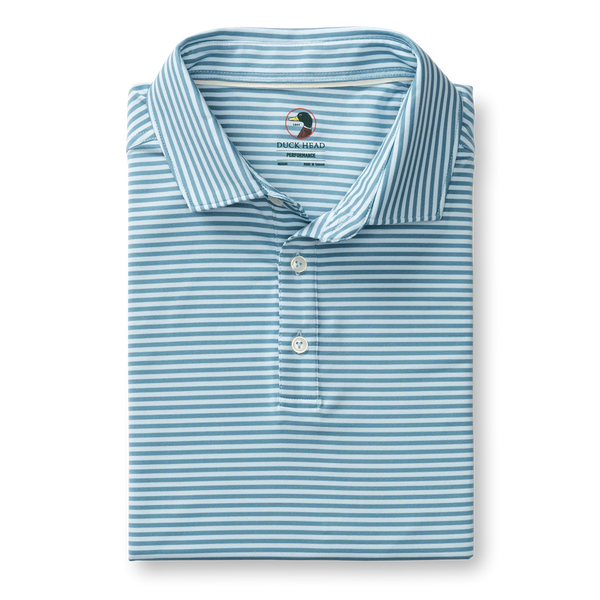 Long Drive Performance Polo - Subwashed Blue