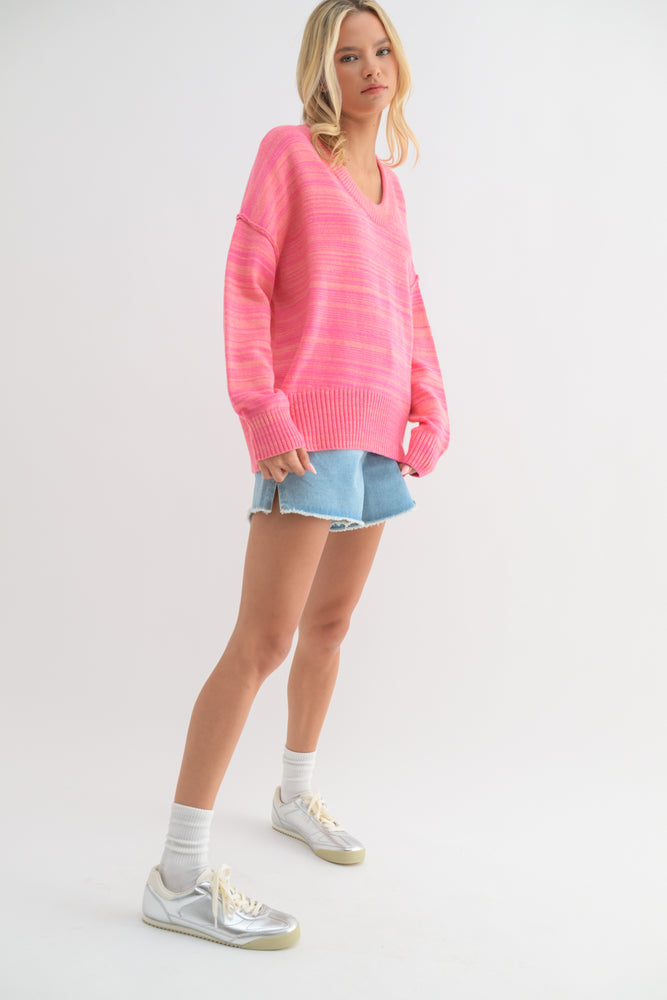 Multicolor Punch Sweater