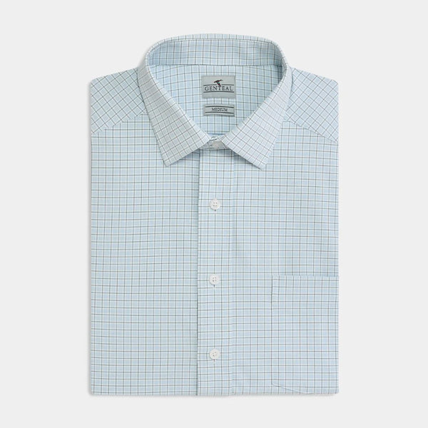 Blue Pine Lancaster Spread Collar Performance Sport Shirt