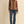Suede Chocolate Brown Embroidered Top