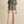 Army Embroidered Puff Sleeve Top w Ruffle Neck