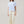 Veronia Striped Oversized Knit Top White & Blue