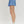 Blue Pleated Skirt w Shorts Underlayer