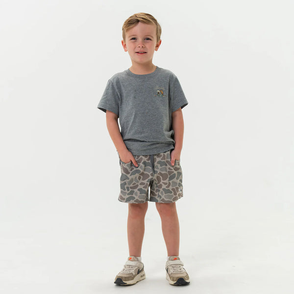 Youth Athletic Short - Classic Deer Camo