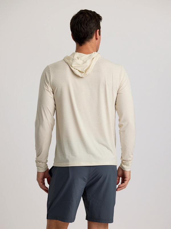 Men's Elevate Lightweight Hoodie: Heather Birch