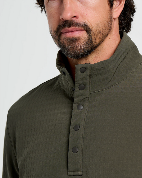Men's Downvalley Quarter Zip - Dark Forest