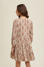 Ikat Mini Dress