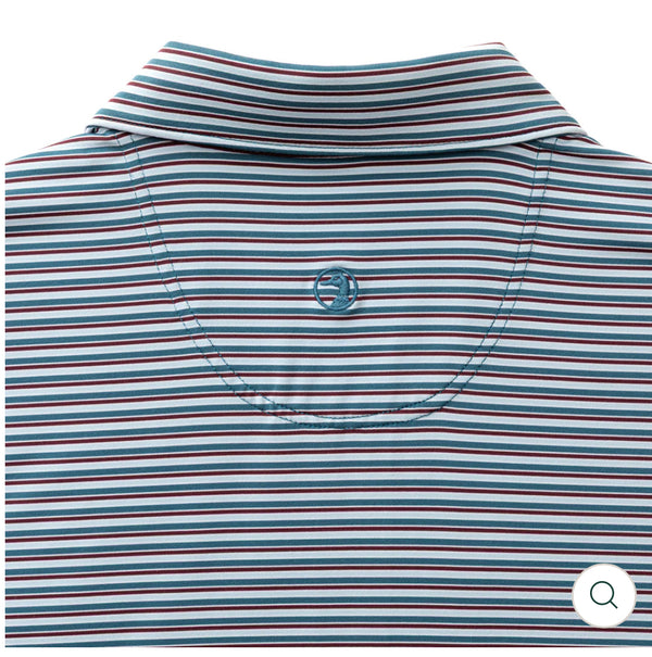 Long Drive Performance Polo - Teal Blue
