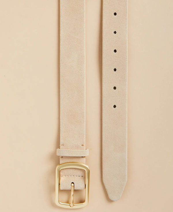 Siren Belt Suede Cream