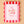 Mini Acrylic Picture Frame Magnet-Peppermint Stripes