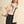 Oat Milk Bubble Hem Houndstooth Coat