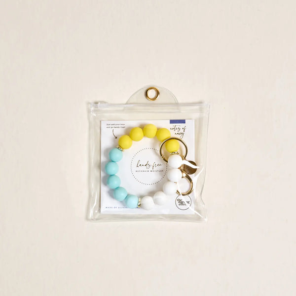Hands–Free Keychain Wristlet–Ray of Sunshine