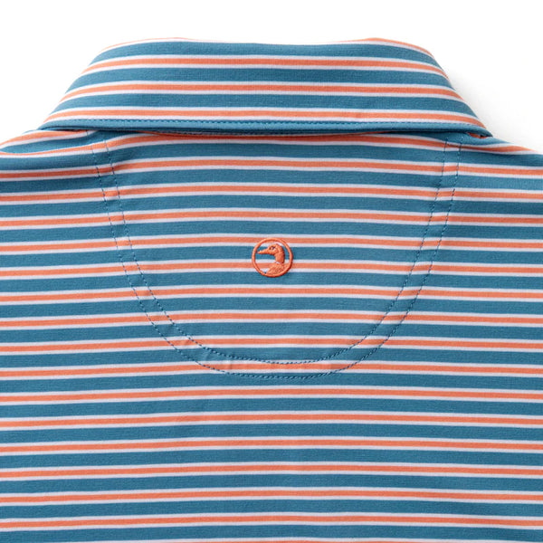 Summerford Performance Jersey Polo - Sunwashed Blue
