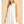 Off- White Sleeveless Dropped Waist Relaxed Fit Shirt Dress