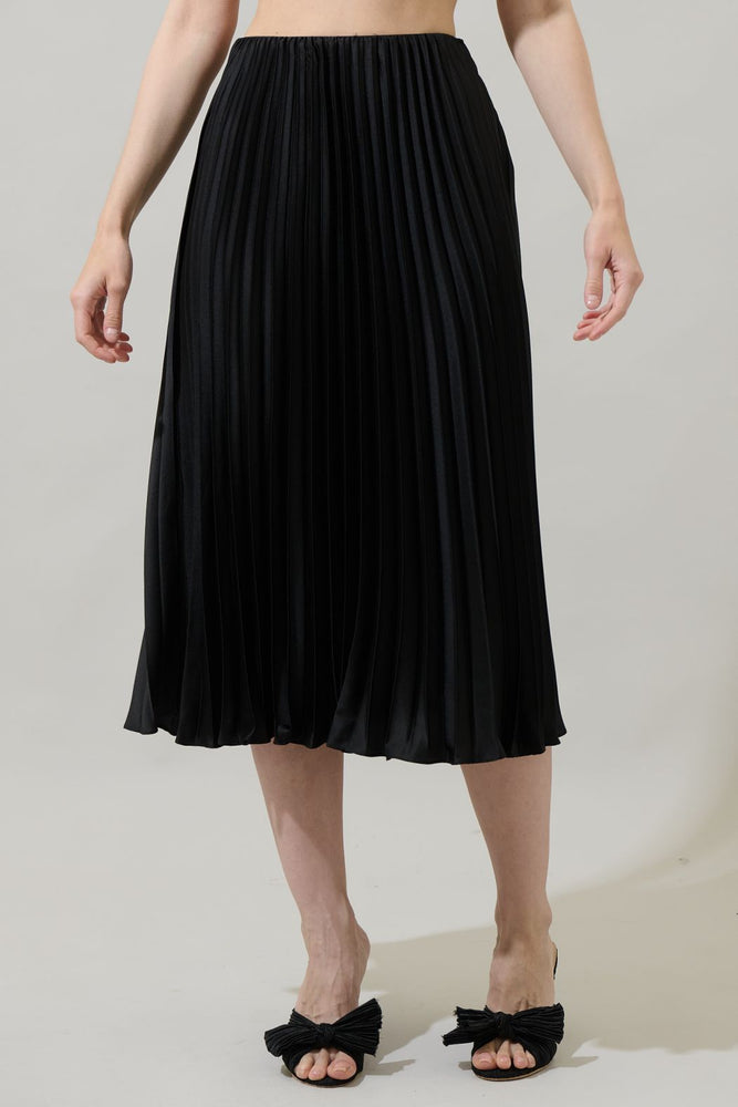 Sidney Pleated Maxi Skirt