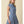 Sarai Gingham Sleeveless Shirt Dress | Teal Blue