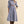 Dusty Denim Blue Belted Button Down Midi Dress
