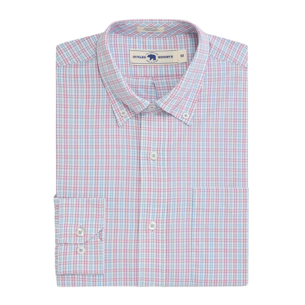 Venice Classic Fit Performance Shirt - Sea Pink