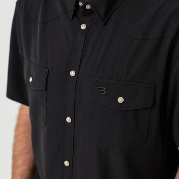 Performance Western Shirt - Black