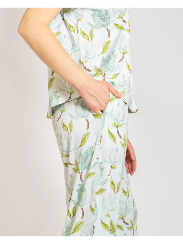 Audrey Sleep Pants Aqua/Multi