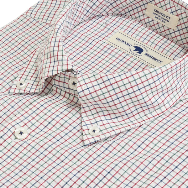 King Tailored Fit Performance Shirt - Brick Red