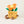 Orange Flower Pot Warmies
