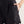 Black Jacquard Scallop Hem Shorts w Rose Pattern