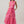 Darvy Pink & Orange Checker Cileah Collared Maxi Dress