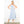 Thin Strap Blue Stripe Midi Dress