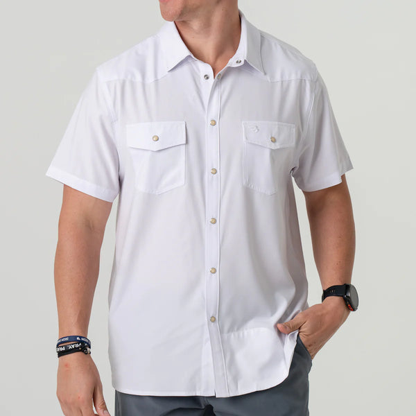 Performance Western Shirt - White