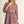 Drawstring Tie Detail Sleeves Burgundy Polka Dot Dress