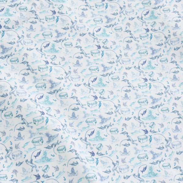 High Tide Off Shore Printed Performance Polo