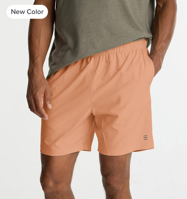 Men’s Breeze Shorts 6”: Rust