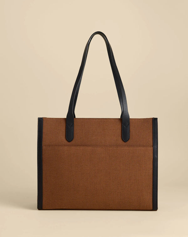 Sable Tally Tote Toffee/Black