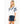 Emb Puff Sleeve White Top