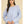 Light Blue Soft Textured Knit Sweater