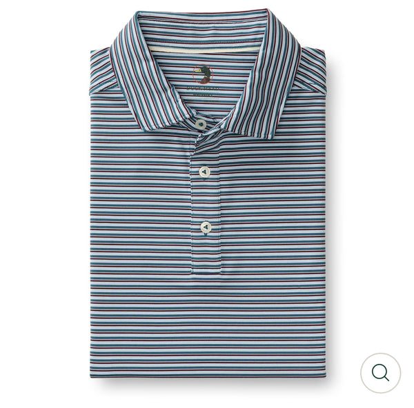 Long Drive Performance Polo - Teal Blue