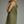 Olive Sleeveless Mini Dress w Contrast Piping