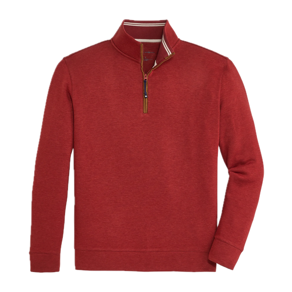 Frost Fleece Pullover - Brick Red