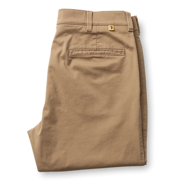 Classic Fit Gold School Chino - Rustic Brown
