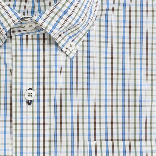 Rutledge Classic Fit Quad Shirt - Chocolate