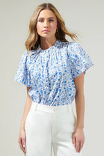 Luray Floral Lily Blouse