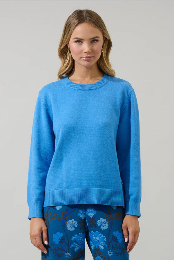 Tiffani Round Neck Knit Sweater