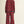 Red Plaid Pajama Set | Button Down Top & Drawstring Pants