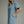 Denim Collared Short Sleeve Mini Dress w Front Zipper