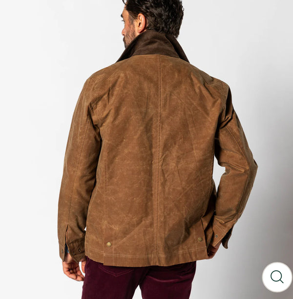 Waxed Duck Canvas Jacket BUCKSKIN