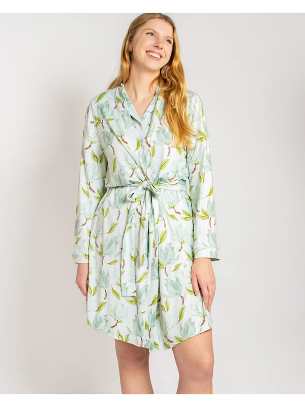 Audrey Robe Aqua/Multi