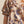 Ecru & Floral Print Puff Sleeve Top featuring Contrast Binding