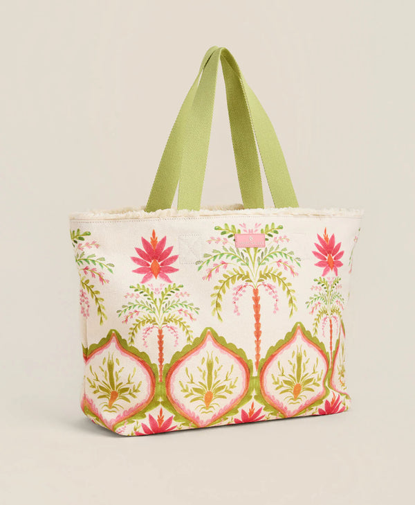Beach Tote Castillo Floral Palms