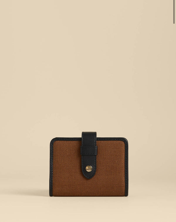 Sable League Mini Wallet Toffee/Black
